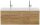 POSSEIK Waschbecken mit Unterschrank AURELION XL eiche gold 143,2 x 50,5 x 56,6 cm