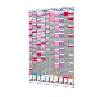 nobo Stecktafel 64,5 x 96,0 cm 10 Spalten