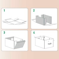 LEITZ Puro Aufbewahrungsboxen 7,0 l grün 20,0 x 28,0 x 15,0 cm, 2 St.