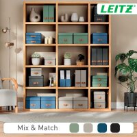 LEITZ Puro Aufbewahrungsboxen 7,0 l grün 20,0 x 28,0 x 15,0 cm, 2 St.