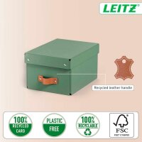 LEITZ Puro Aufbewahrungsboxen 7,0 l grün 20,0 x 28,0 x 15,0 cm, 2 St.