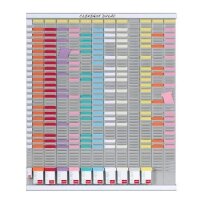 nobo Stecktafel 80,0 x 96,0 cm 12 Spalten