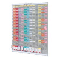 nobo Stecktafel 80,0 x 96,0 cm 12 Spalten