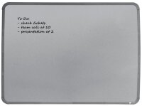 nobo Whiteboard 60,0 x 45,0 cm silber Stahl