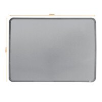 nobo Whiteboard 60,0 x 45,0 cm silber Stahl