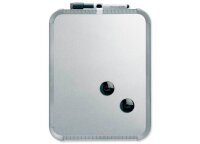 nobo Whiteboard 36,3 x 28,0 cm weiß Stahl