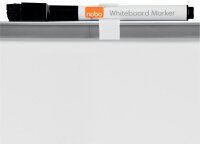 nobo Whiteboard 36,3 x 28,0 cm weiß Stahl