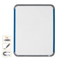 nobo Whiteboard 36,3 x 28,0 cm weiß Stahl