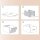 LEITZ Puro Aufbewahrungsboxen 7,0 l dunkelblau 20,0 x 28,0 x 15,0 cm, 2 St.