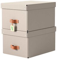 LEITZ Puro Aufbewahrungsboxen 17,0 l beige 27,0 x 37,0 x...