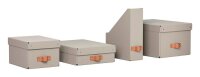 LEITZ Puro Aufbewahrungsboxen 17,0 l beige 27,0 x 37,0 x 20,0 cm, 2 St.