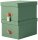 LEITZ Puro Aufbewahrungsboxen 17,0 l grün 27,0 x 37,0 x 20,0 cm, 2 St.