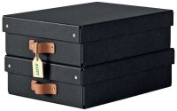 LEITZ Puro Aufbewahrungsboxen 8,0 l schwarz 27,0 x 37,0 x...