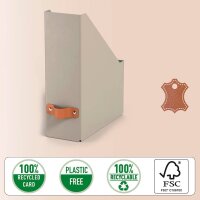 LEITZ Stehsammler Puro 24710012 beige Karton, DIN A4, 2 St.
