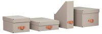 LEITZ Stehsammler Puro 24710012 beige Karton, DIN A4, 2 St.