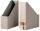 LEITZ Stehsammler Puro 24710012 beige Karton, DIN A4, 2 St.
