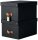 LEITZ Puro Aufbewahrungsboxen 17,0 l schwarz 27,0 x 37,0 x 20,0 cm, 2 St.