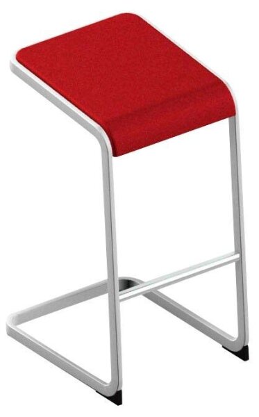 Quadrifoglio Barhocker C-STOOL OCSTOA01/2YUP rot, 1 St.