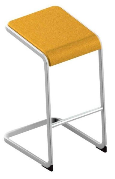 Quadrifoglio Barhocker C-STOOL OCSTOA01/2SHS gelb, 1 St.