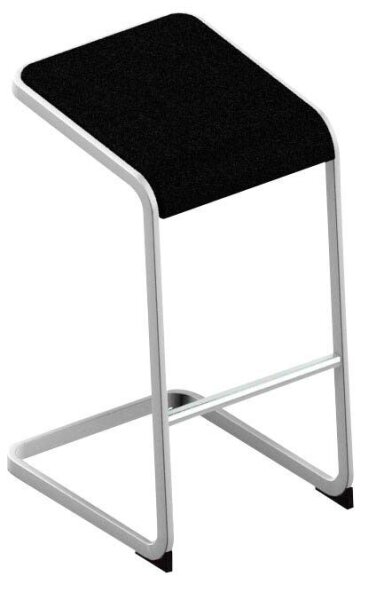 Quadrifoglio Barhocker C-STOOL OCSTOA01/36SK schwarz, 1 St.