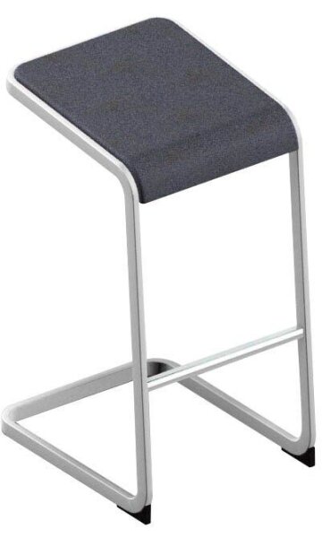 Quadrifoglio Barhocker C-STOOL OCSTOA01/2JUX anthrazit, 1 St.