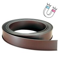 FRANKEN Etikettenhalter magnetisch braun 100,0 x 2,5 cm,...