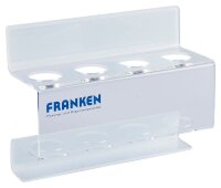 FRANKEN Stiftehalter transparent Acryl 4 Fächer 12,0...