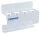 FRANKEN Stiftehalter transparent Acryl 4 Fächer 12,0 x 4,5 x 9,0 cm