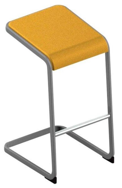 Quadrifoglio Barhocker C-STOOL OCSTOA01/35RA gelb, 1 St.