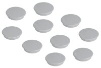 FRANKEN Haftmagnet Magnete grau, Kunststoff Ø 2,4...
