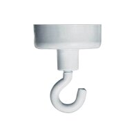 FRANKEN Magnethaken weiß, Metall Ø 25,0 mm,...