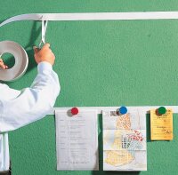 FRANKEN Magnetband weiß 35,0 mm x 5,0 m, 1 St.