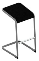 Quadrifoglio Barhocker C-STOOL OCSTOA01/2M6O schwarz, 1 St.