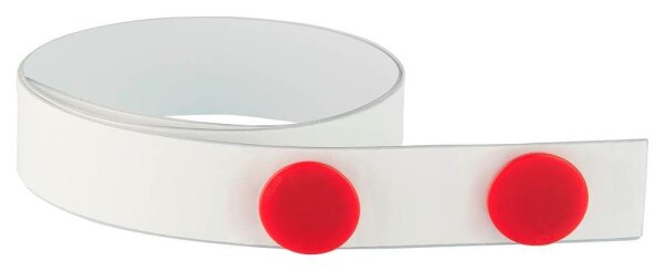 FRANKEN Magnetband weiß 35,0 mm x 1,0 m, 1 St.