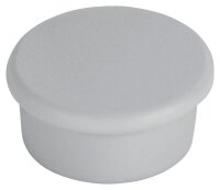 FRANKEN Haftmagnet Magnete grau, Kunststoff Ø 1,3...
