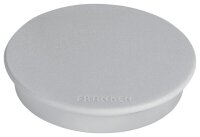 FRANKEN Haftmagnet Magnete grau, Kunststoff Ø 3,2...