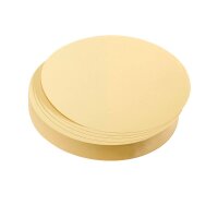 FRANKEN Moderationskarten gelb Ø 19,5 cm, 500 St.