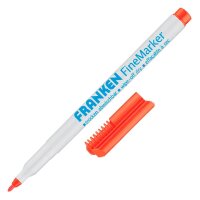 FRANKEN Whiteboard- und Flipchart-Marker rot 1,0 - 2,0...