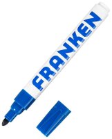 FRANKEN Whiteboard-Marker blau 2,0 - 6,0 mm, 10 St.