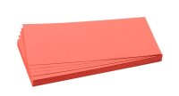 FRANKEN Moderationskarten rot 9,5 x 20,5 cm, 500 Blatt