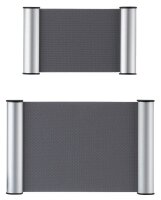 FRANKEN Türschild Aluminium silber 14,8 x 14,8 cm, 1 St.