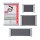 FRANKEN Türschild Aluminium silber 14,8 x 14,8 cm, 1 St.