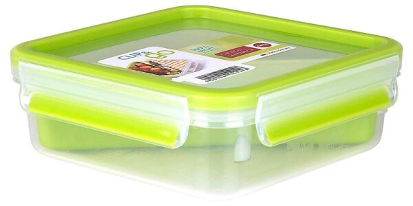 emsa Lunchbox CLIP & GO transparent 0,85 l, 1 St.