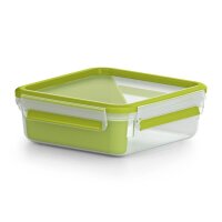 emsa Lunchbox CLIP & GO transparent 0,85 l, 1 St.