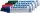 FRANKEN Jumbo Whiteboard-Marker farbsortiert 4,0 - 12,0 mm, 4 St.
