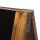 Showdown® Displays Kundenstopper Natura braun 46,0 x 102,0 cm, 1 St.