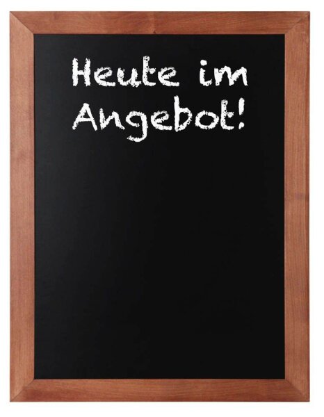 Showdown® Displays Kreidetafel Natura 60,0 x 80,0 cm Natural Wood