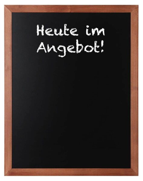 Showdown® Displays Kreidetafel Natura 70,0 x 90,0 cm Natural Wood