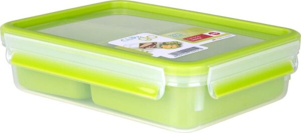 emsa Lunchbox CLIP & GO transparent 1,2 l, 1 St.
