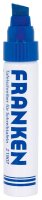 FRANKEN Jumbo Whiteboard-Marker blau 4,0 - 12,0 mm, 1 St.